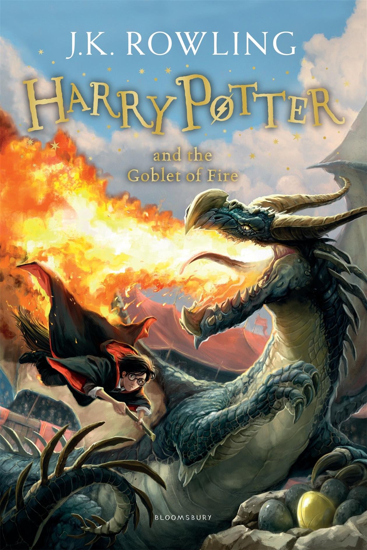 Harry Potter and the Goblet of Fire Novel by J. K. Rowling
